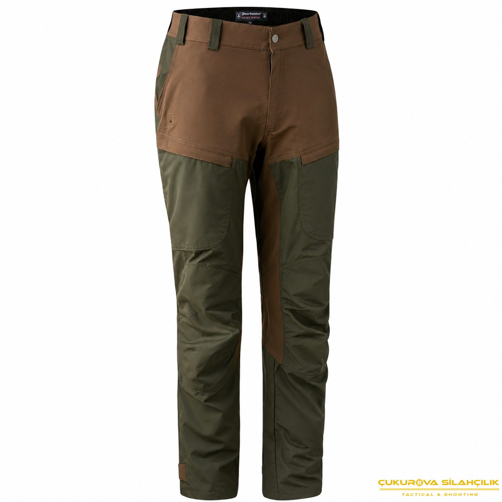 Deerhunter Strike Su Geçirmez Kahverengi / Yeşil Pantolon