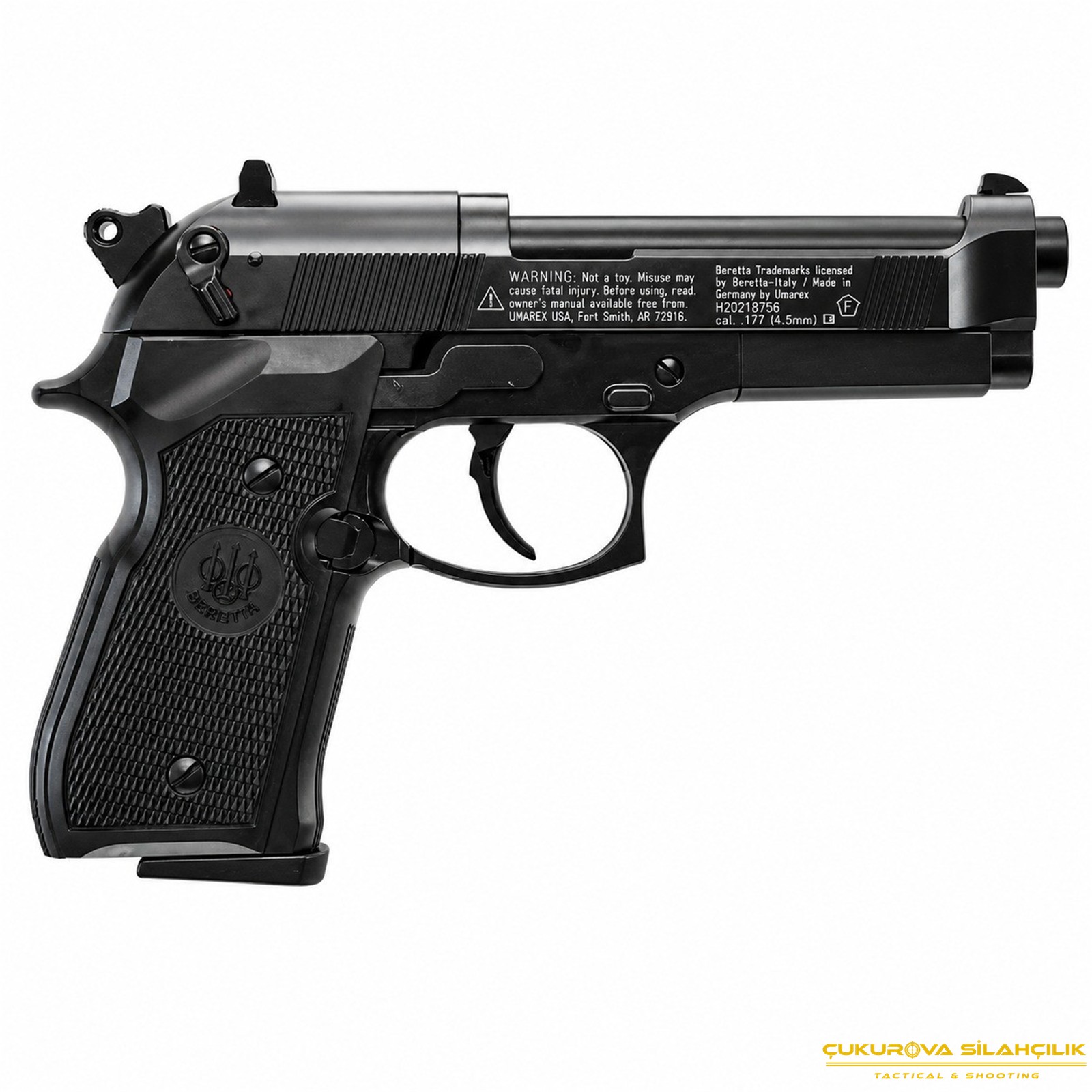Umarex Beretta M92 FS 4.5 Mm. Siyah Havalı Tabanca