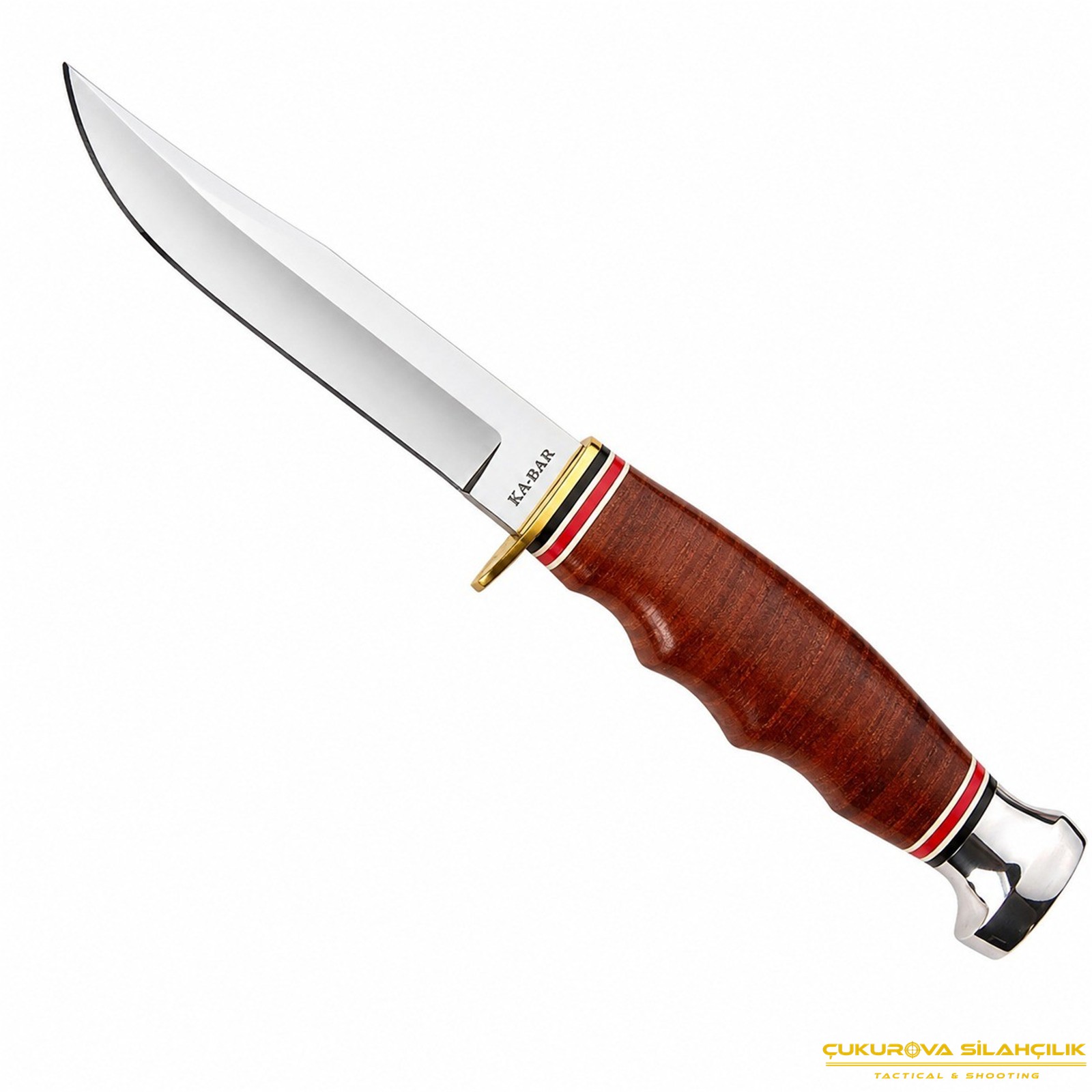Ka-Bar Hunter Deri Kabza Av Bıçağı 20.7 Cm
