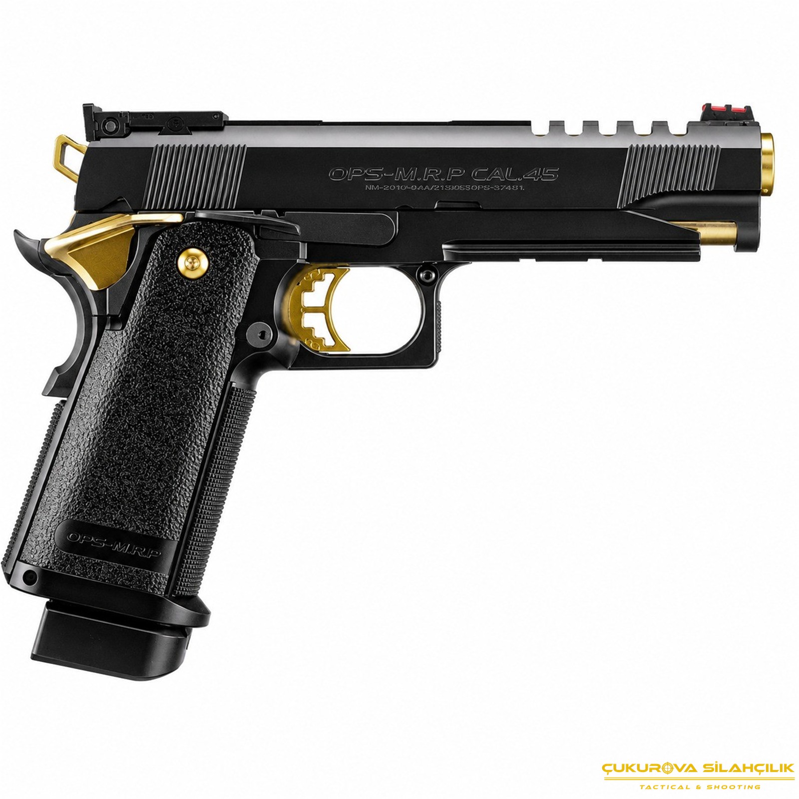Tokyo Marui Gold Match HI-CAPA 5.1 GBB Airsoft Tabanca