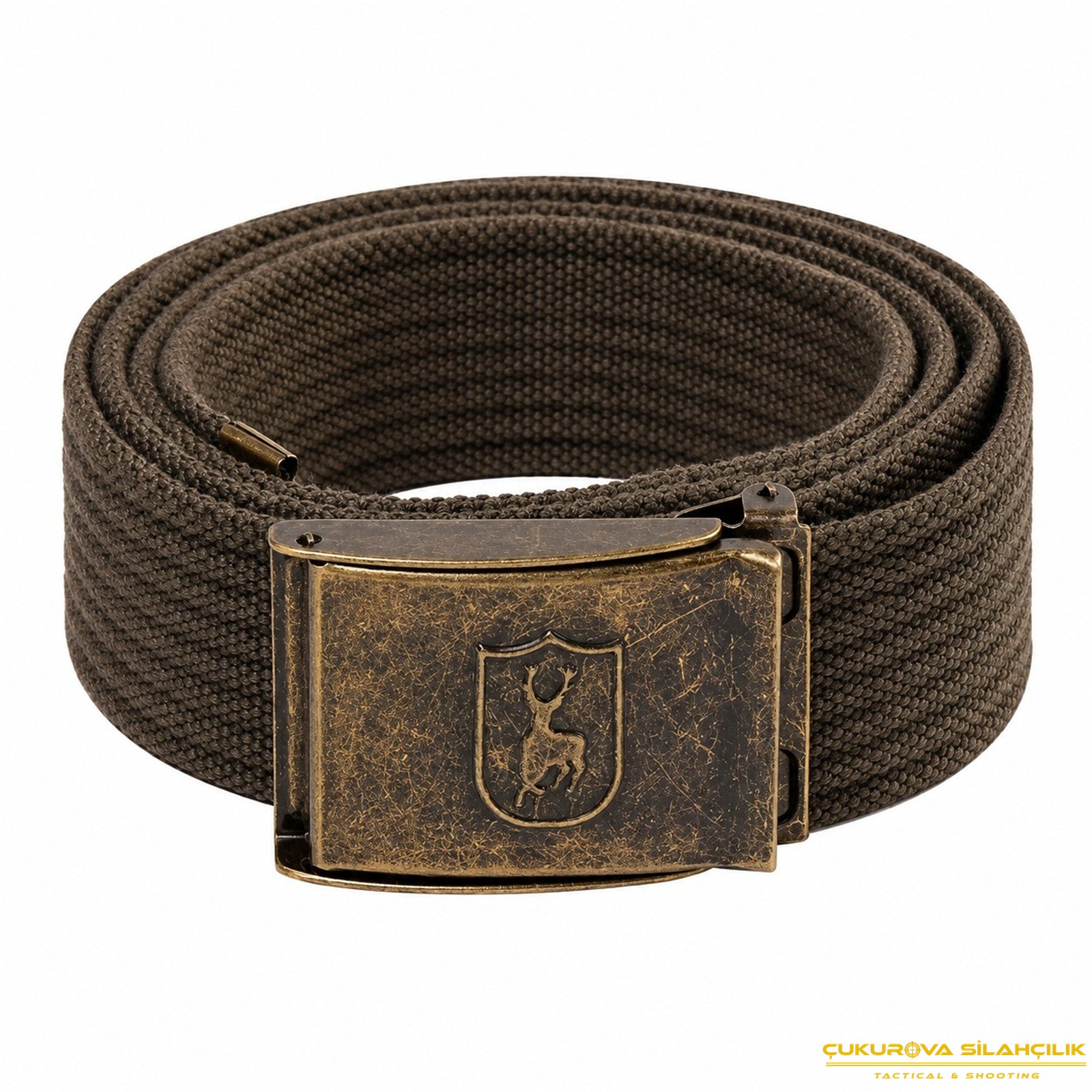 Deerhunter Canvas Kemer Açık Kahverengi