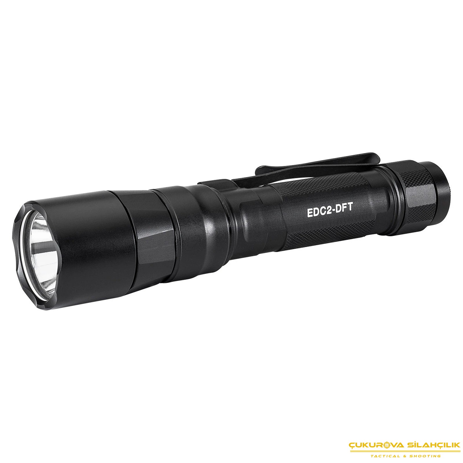 SureFire EDC2-DFT Turbo Turbo Series Everyday Carry Flashlight Black