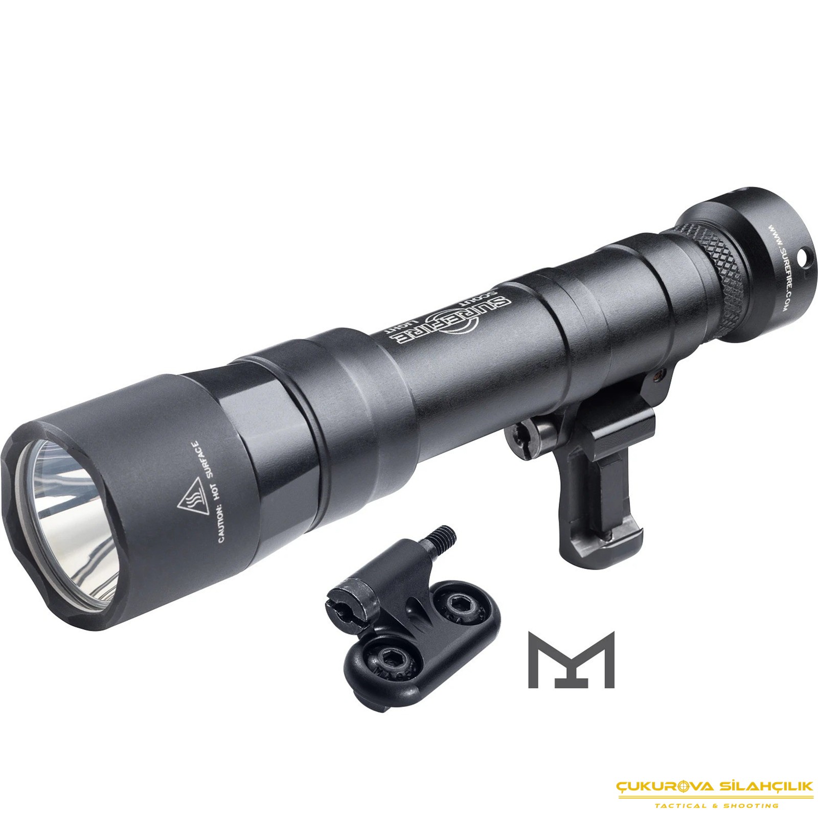 SureFire M640DFT-PRO Dual Fuel Turbo Scout Light Pro Turbo Series 6-Volt Dual Fuel Scout Light® Pro WeaponLight Black
