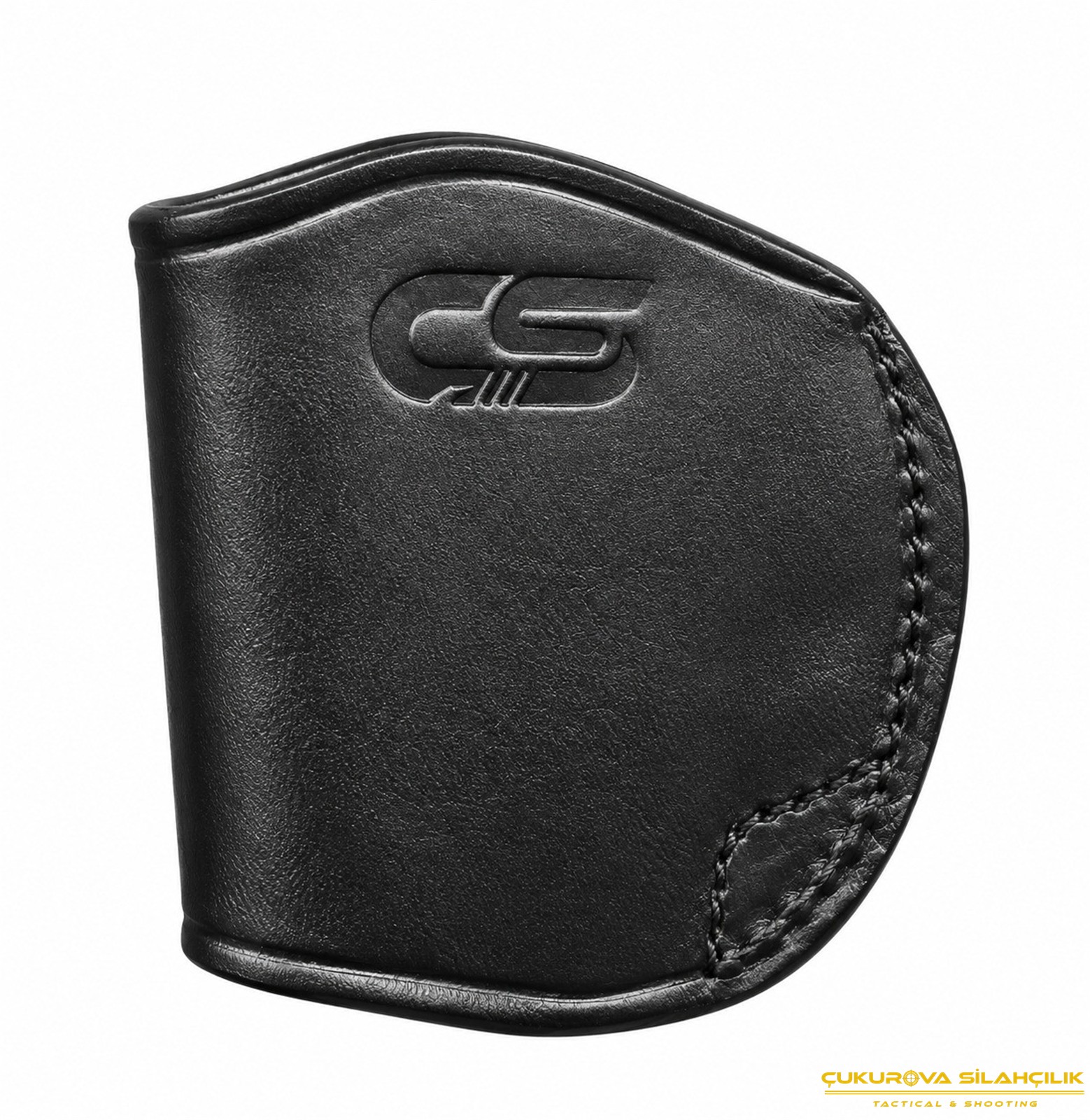 CS Bikini Oval Tabanca Kılıfı Maşalı Siyah