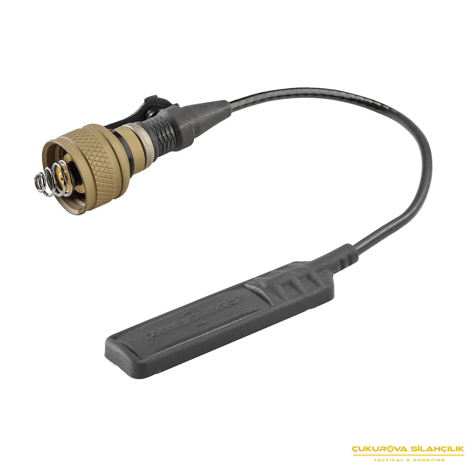 SureFire UE07 Remote Switch Assembly for Scout Light® WeaponLights Tan