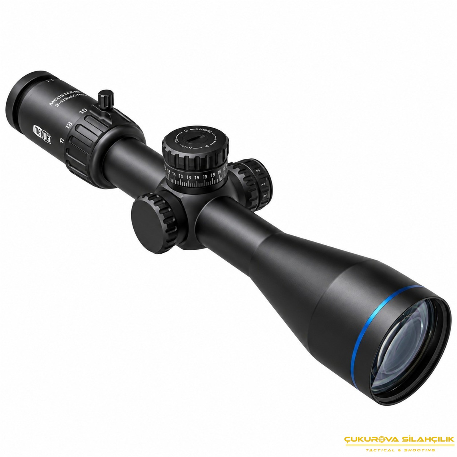 Meopta MeoPro R6 30 Mm. 3 - 18 x 50 FFP RD (MIL) MRAD 1 Riflescope Tüfek Dürbünü