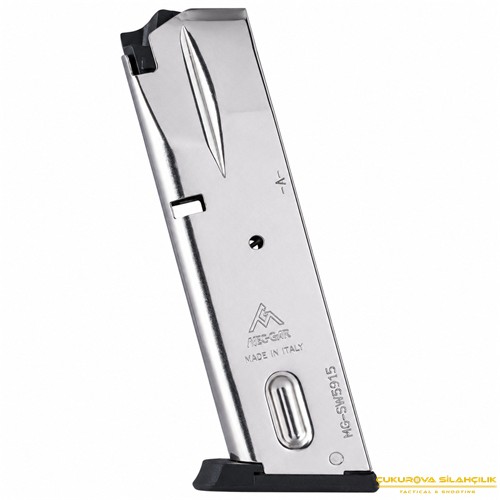 Mec-Gar S&W 5906 9 Mm. 15 Rnd. Beyaz Tabanca Şarjörü