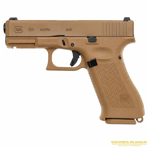 Umarex Glock 19X Green Gas 6 Mm. Blowback Tan Airsoft Tabanca