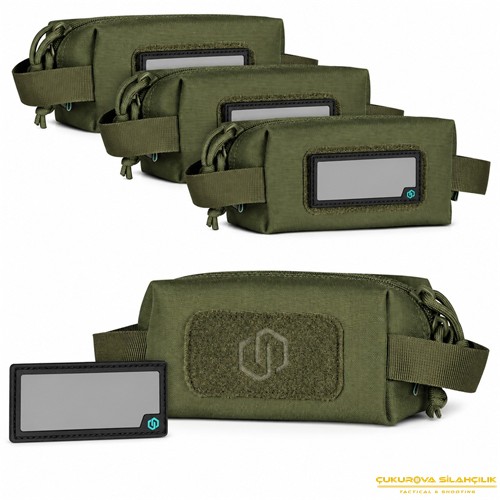 Savior Mini Loose Sac Mühimmat Çantası 4'lü Koyu Yeşil
