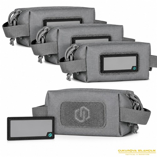 Savior Mini Loose Sac Mühimmat Çantası 4'lü Mat Gri