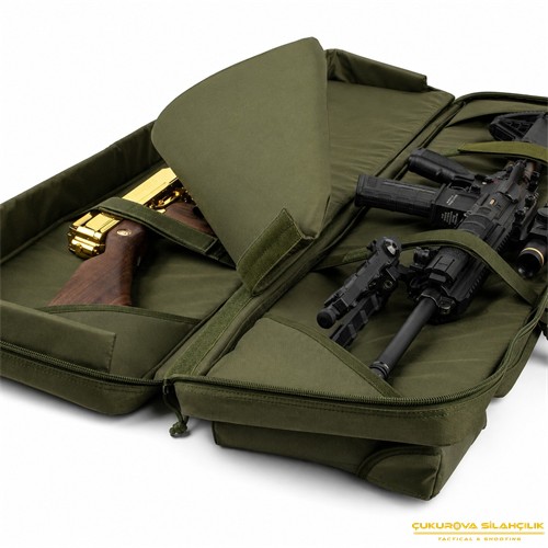 Savior Urban Warfare Çift Kapasiteli Tüfek Çantası 42" Koyu Yeşil