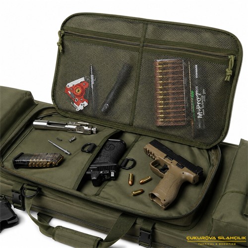 Savior Urban Warfare Çift Kapasiteli Tüfek Çantası 42" Koyu Yeşil