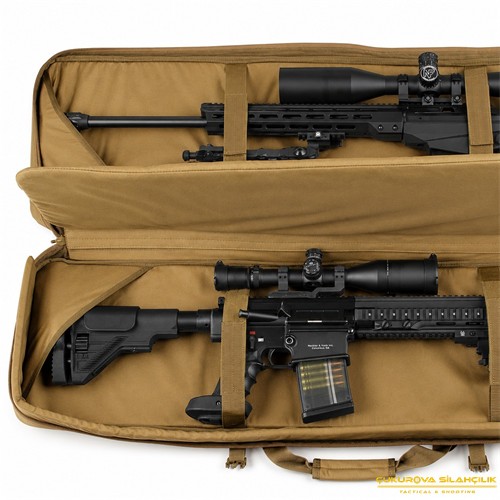 Savior Urban Warfare Çift Kapasiteli Tüfek Çantası 42" Toprak