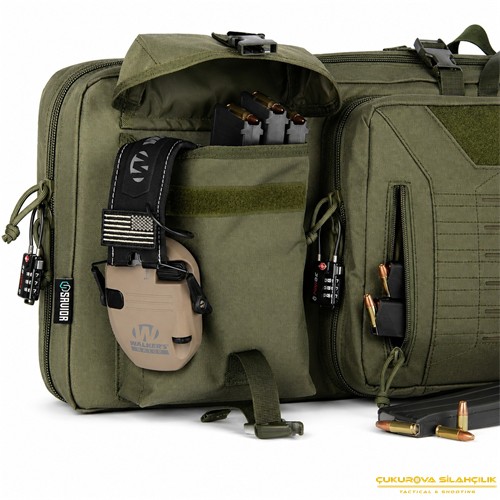 Savior Urban Warfare Çift Kapasiteli Tüfek Çantası 46" Koyu Yeşil