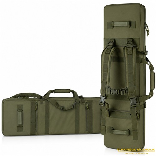 Savior Urban Warfare Çift Kapasiteli Tüfek Çantası 46" Koyu Yeşil