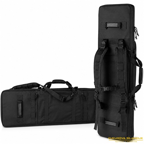Savior Urban Warfare Çift Kapasiteli Tüfek Çantası 46" Siyah