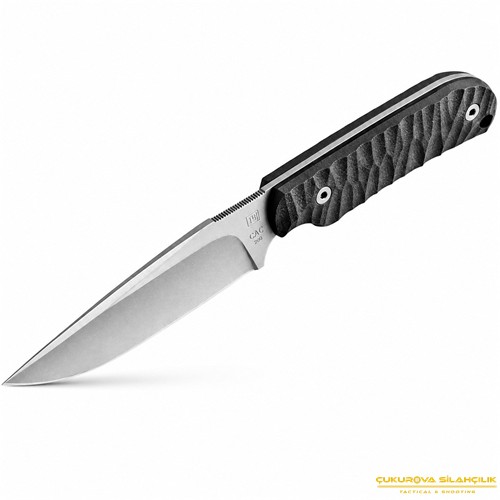 TB Outdoor Commandeur Oyuklu G10 Saplı Bıçak Siyah