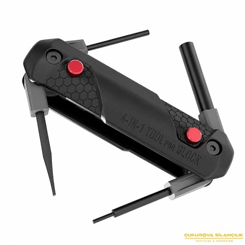 Real Avid 4 In 1 Tool For Glock Push Buton Silah Bakım Seti