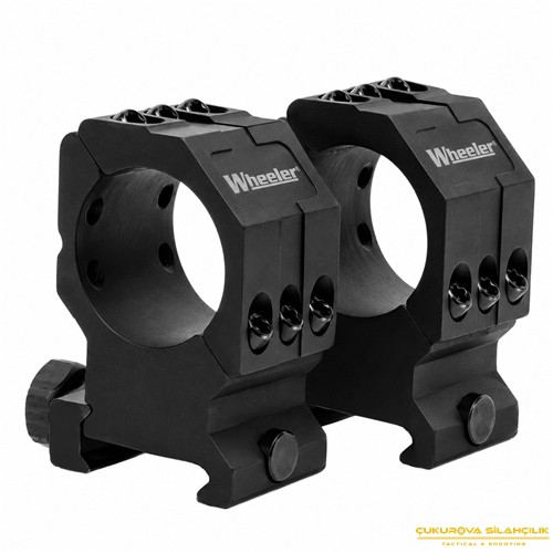 Wheeler 34 Mm. Alçak Profil Picatinny 2 Parça Seviye Göstergeli Low Düşük Dürbün Ayağı