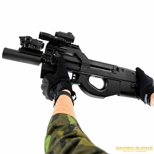Novritsch SSR90 SMG P90 AEG Airsoft Tüfek Siyah