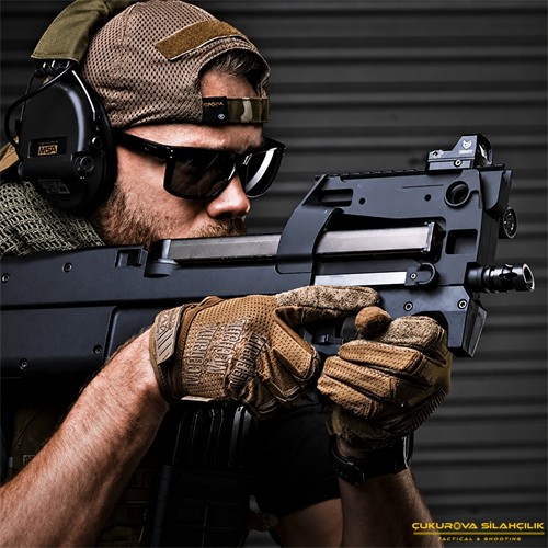 Krytac P90 SMG EMG FN Siyah AEG Airsoft Tüfeği