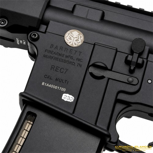 Krytac Barrett REC7 SBR MK3 Gate Siyah AEG Airsoft Tüfeği