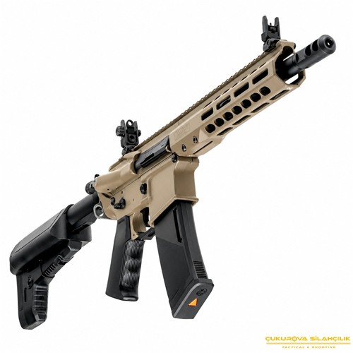 Krytac Barrett REC7 SBR MK3 Gate FDE Tan AEG Airsoft Tüfeği