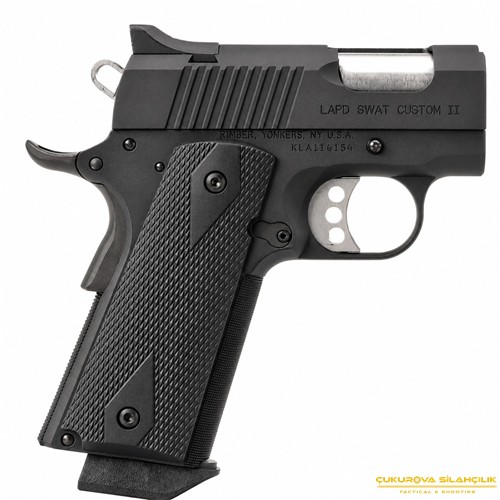 VFC Colt 1911 LAPD Swat Custom II Green Gas Siyah Airsoft Tabancası