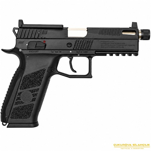 ASG CZ P-09 OR Optik Hazır Siyah Blowback 6 Mm. Co2 Airsoft Tabanca