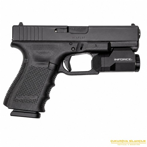 Inforce Taktik Wild-1 Pistol 500 Lümen Tabanca Feneri Siyah