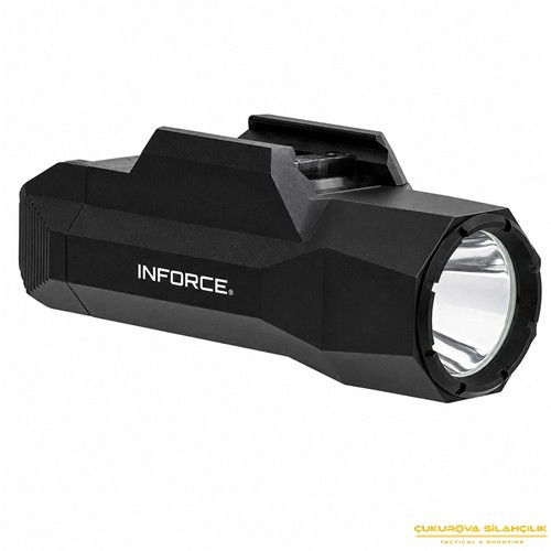 Inforce Wild-2 1000 Lümen Taktik Tabanca Feneri Siyah