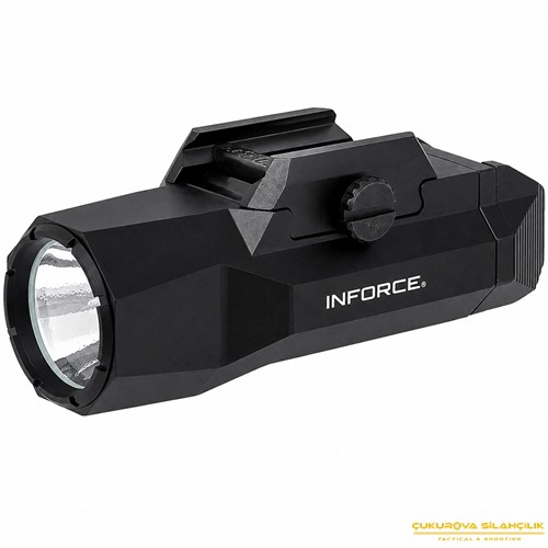 Inforce Wild-2 1000 Lümen Taktik Tabanca Feneri Siyah