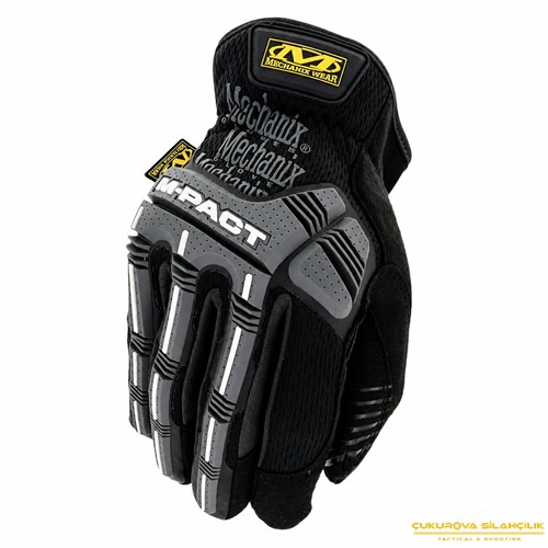 Mechanix Wear M-Pact Open Cuff Eldiven Siyah - Gri