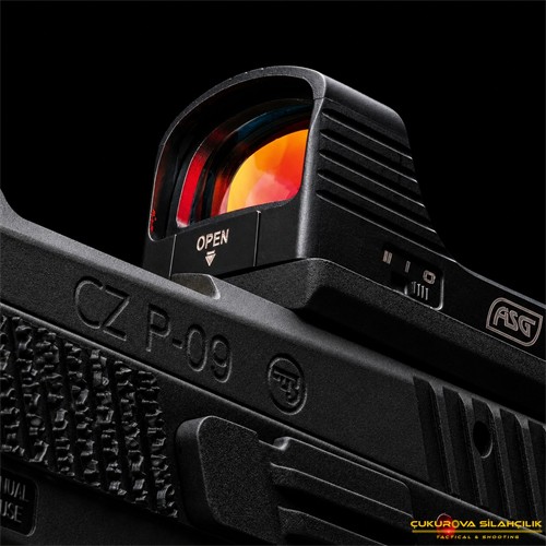 ASG CZ P09 Optic Blowback 6 Mm. Siyah Airsoft Tabanca