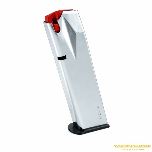 Sabatti P226 15 Rnd. Krom Tabanca Yedek Şarjörü