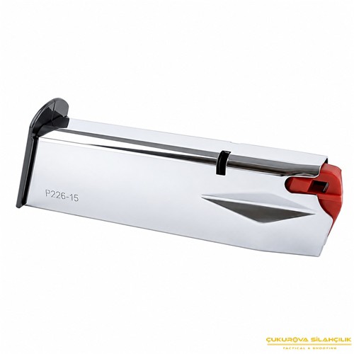 Sabatti P226 15 Rnd. Krom Tabanca Yedek Şarjörü