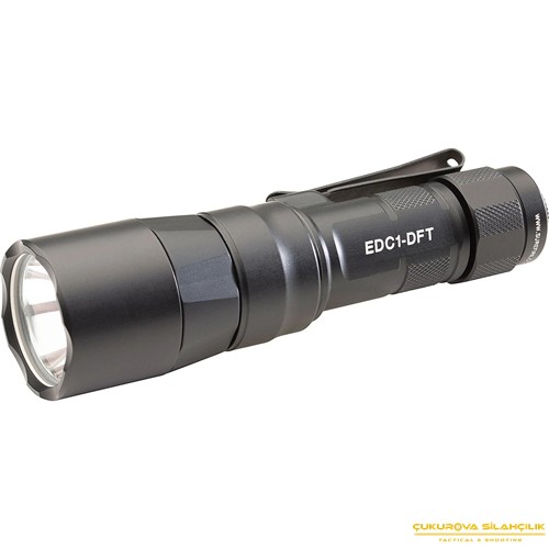 SureFire EDC1-DFT Turbo Turbo Series Everyday Carry Flashlight Black
