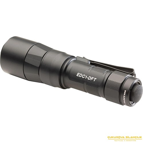 SureFire EDC1-DFT Turbo Turbo Series Everyday Carry Flashlight Black