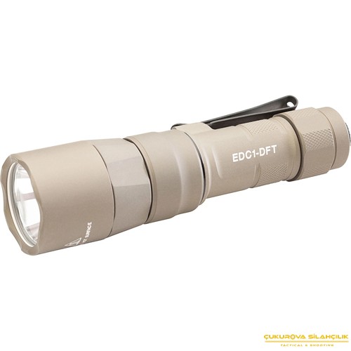 SureFire EDC1-DFT Turbo Turbo Series Everyday Carry Flashlight Tan