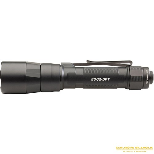 SureFire EDC2-DFT Turbo Turbo Series Everyday Carry Flashlight Black