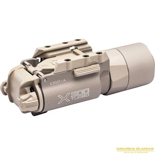 SureFire X300T-B WeaponLight Turbo Series Handgun WeaponLight Tan