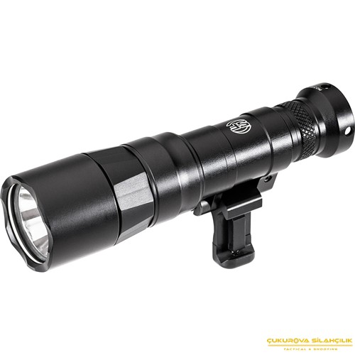 SureFire M340DFT-PRO Turbo Mini Scout Light Pro Turbo Series 3-Volt Dual Fuel Scout Light® Pro WeaponLight Black