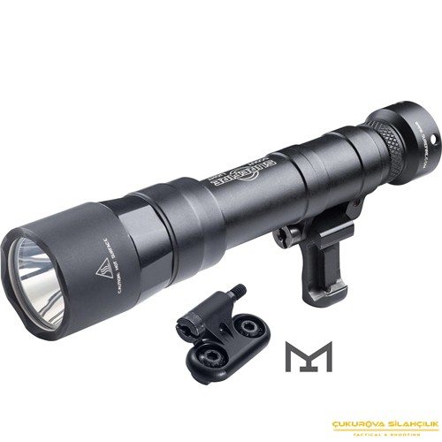SureFire M640DFT-PRO Dual Fuel Turbo Scout Light Pro Turbo Series 6-Volt Dual Fuel Scout Light® Pro WeaponLight Black