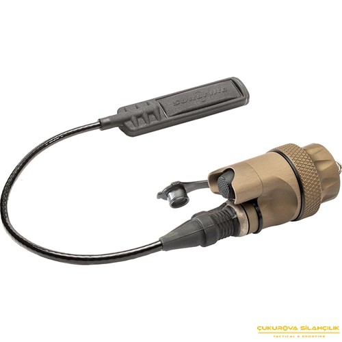 SureFire Scout Light Tan Dual-Switch Tailcap Assembly w/7" Cable DSE-07-TN