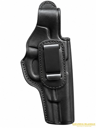 CS Maşalı Belt Colt 1911 Tabanca Kılıfı Siyah