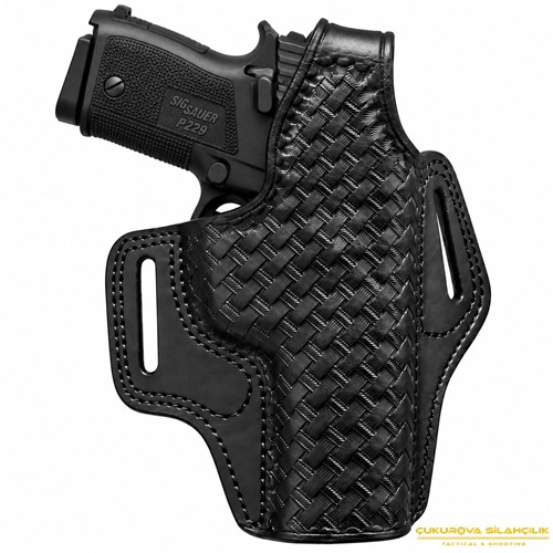 CS Desenli Kelebek Sig Sauer P229 Tabanca Kılıfı Siyah