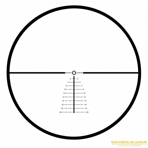 Meopta MeoPro R6 30 Mm. 3 - 18 x 50 FFP RD (MIL) MRAD 1 Riflescope Tüfek Dürbünü