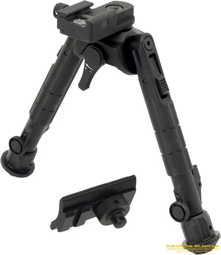 UTG Recon 360 TL Bipod w/ 7"-9" Center Height - Picatinny Tüfek Destek Ayağı