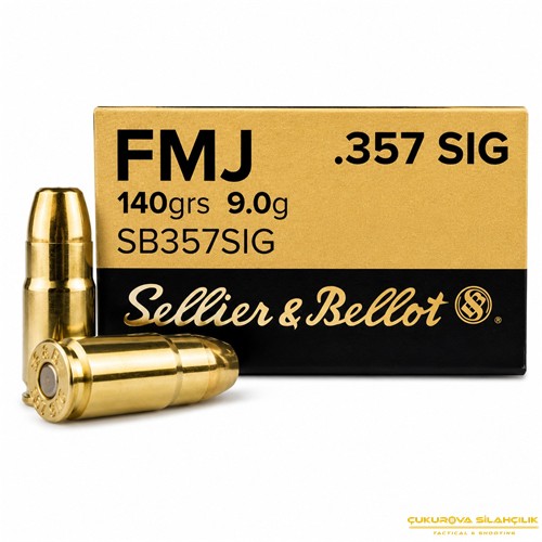 Sellier & Bellot 357 Sig. Fmj. 140 Grn. 5078